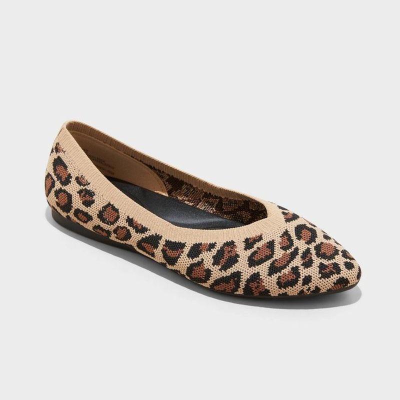A New Day™ Claire Knit Washable Ballet Flats