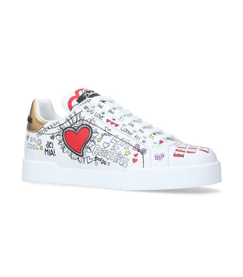 Graphic Print Sneakers