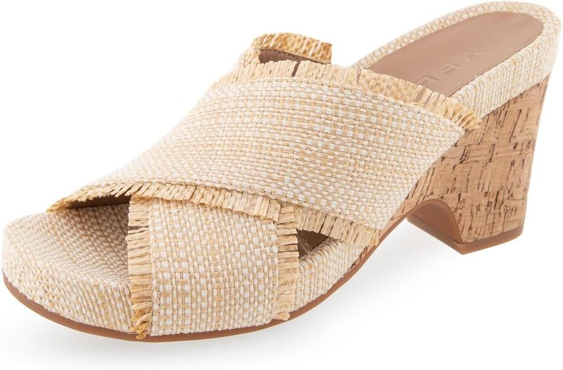 Aerosoles Madina Woven Slide (Wide Width)