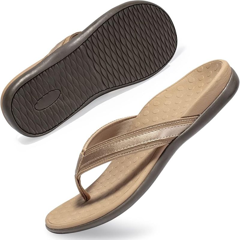 Llsoarss Plantar Fasciitis Feet Sandal