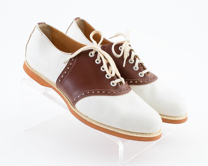 Two-Tone Saddle Shoes