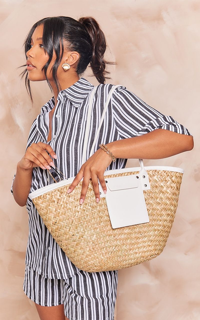 Straw Tote Bag