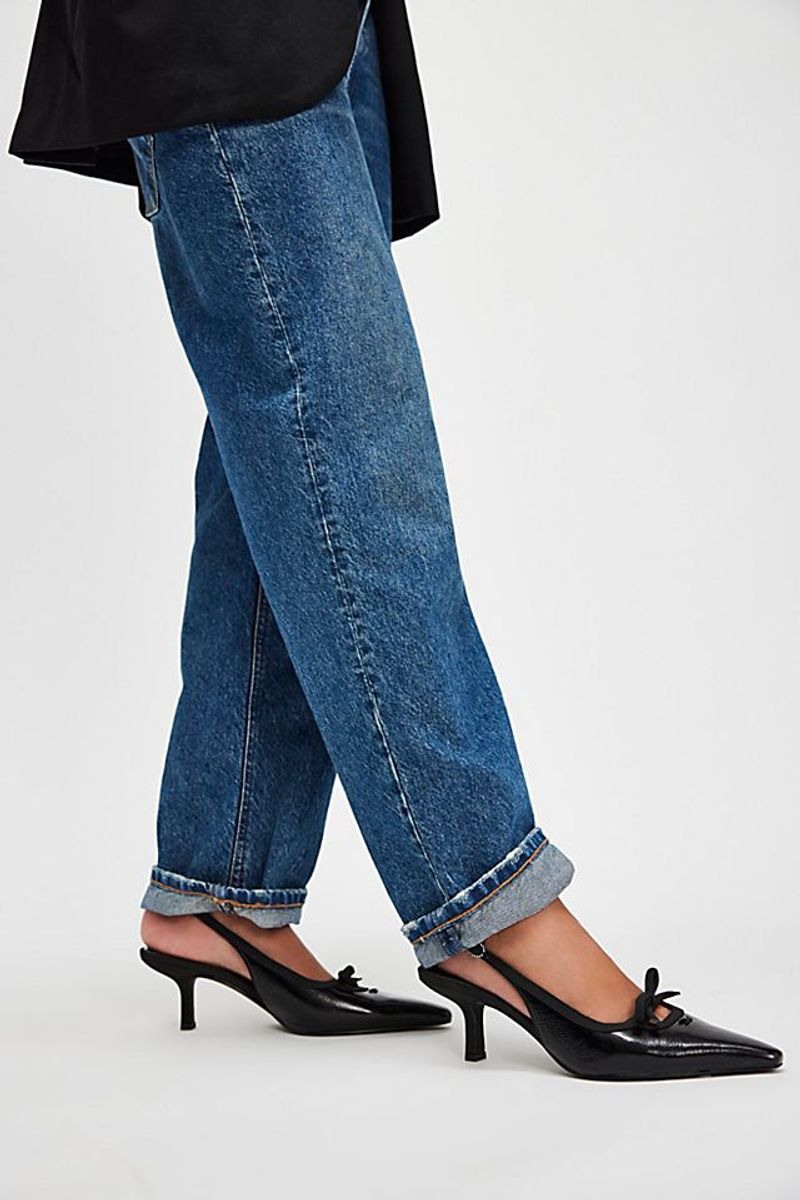 Slingback Kitten Heels