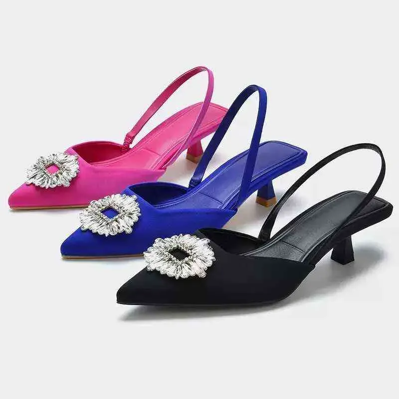 Pointy Kitten Heels (with Fussy Details)