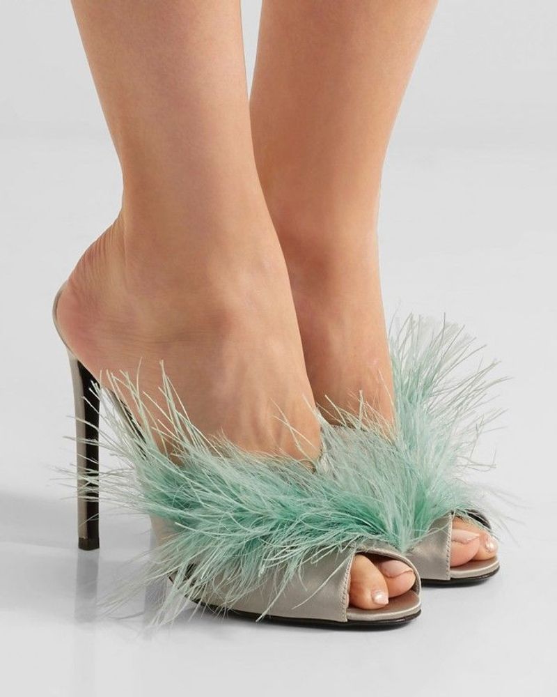 Overly Embellished Mules