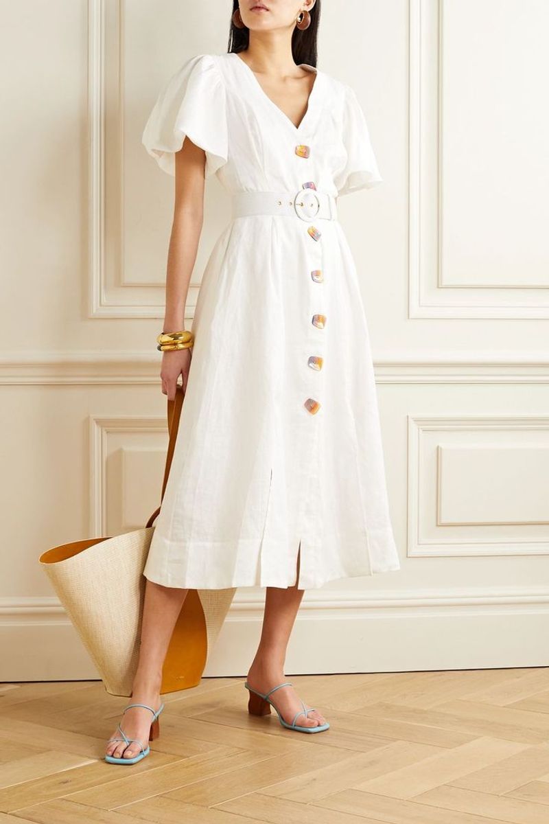 Midi Sundress in a Flattering Cut