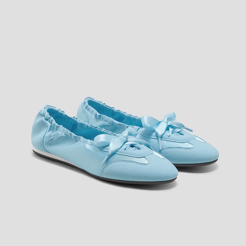 Yanka Round-Toe Sporty Ballet Flats – VIVAIA
