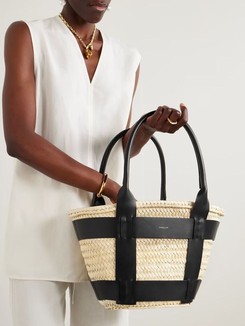 Raffia Tote Bag
