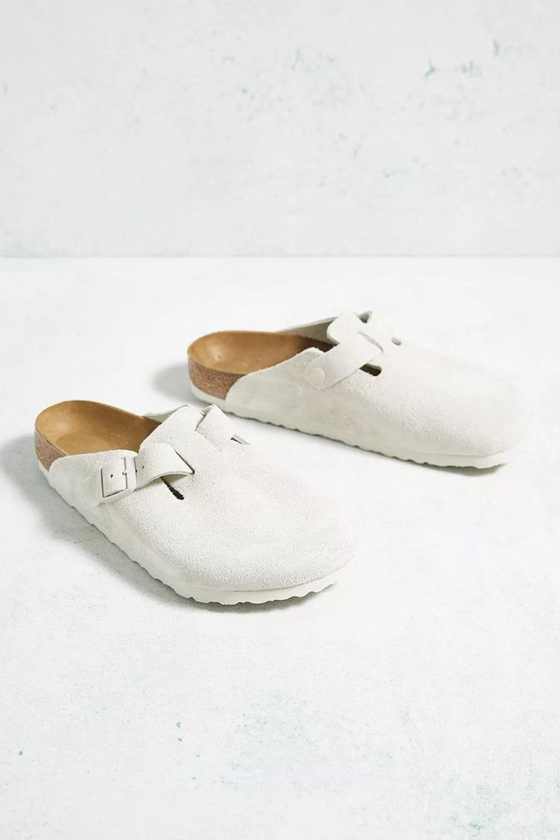 Boston Soft Footbed – Antique White