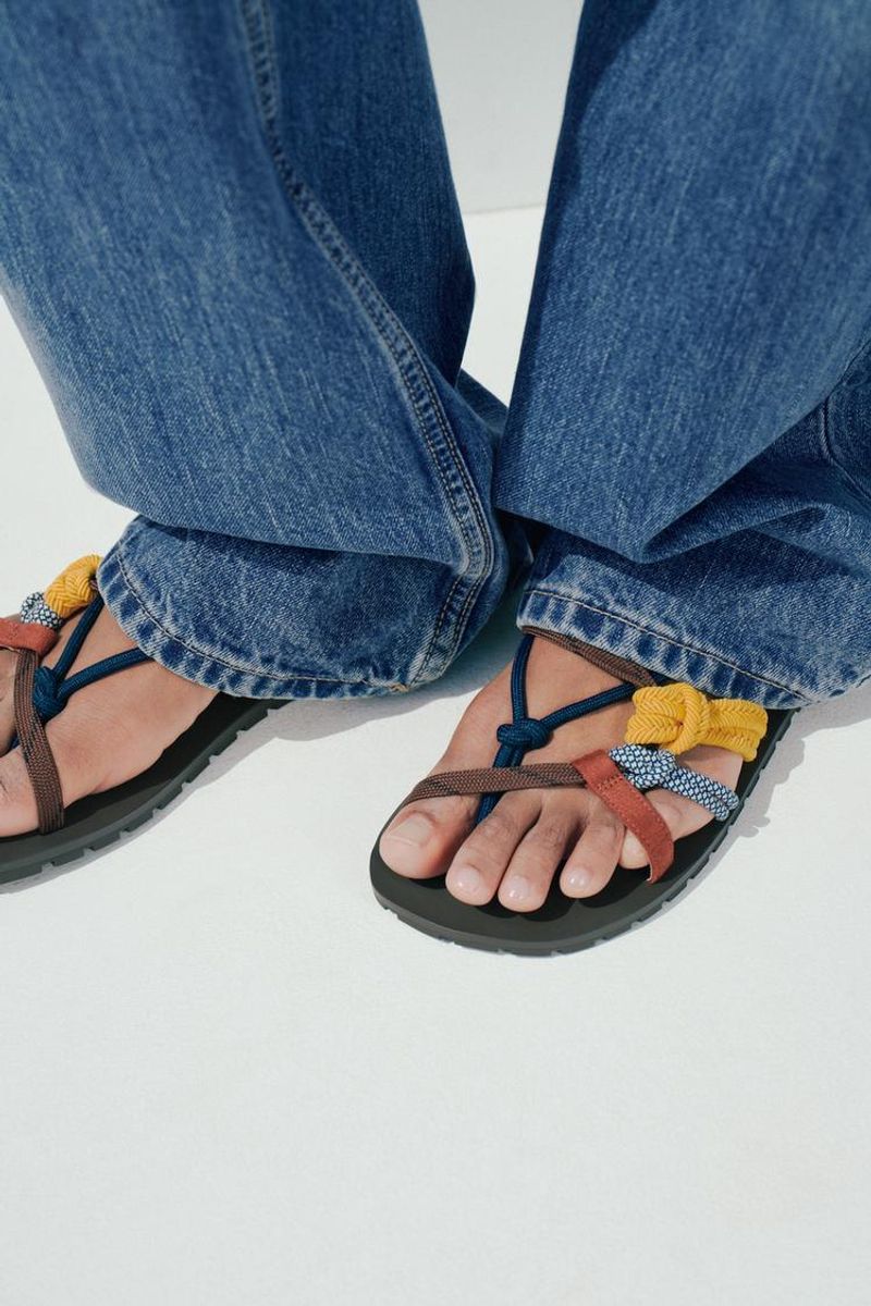 Zara Color Strap Sandals