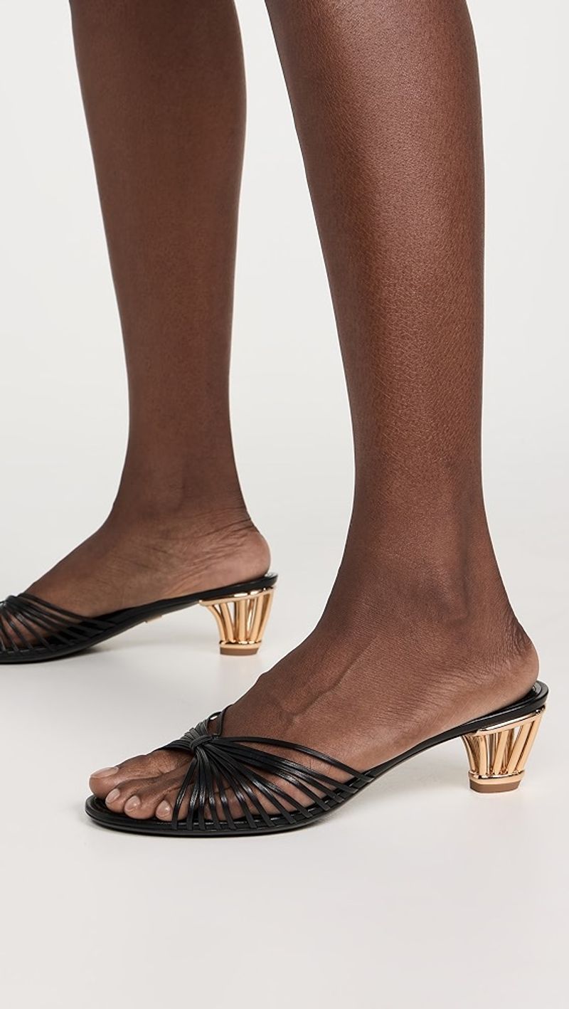 Ferragamo Runway Cage Heels