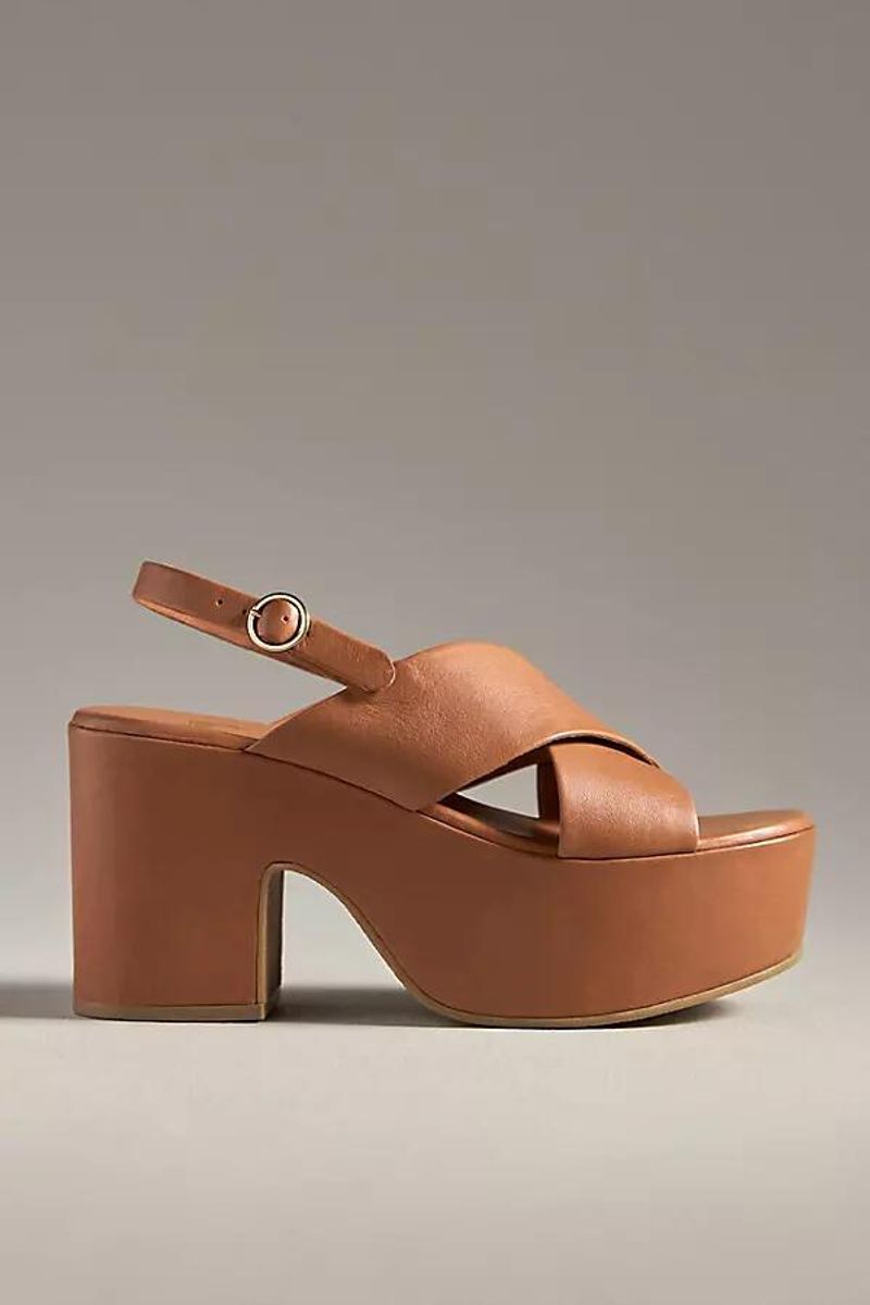 Beek Emu Platform Heel Sandals