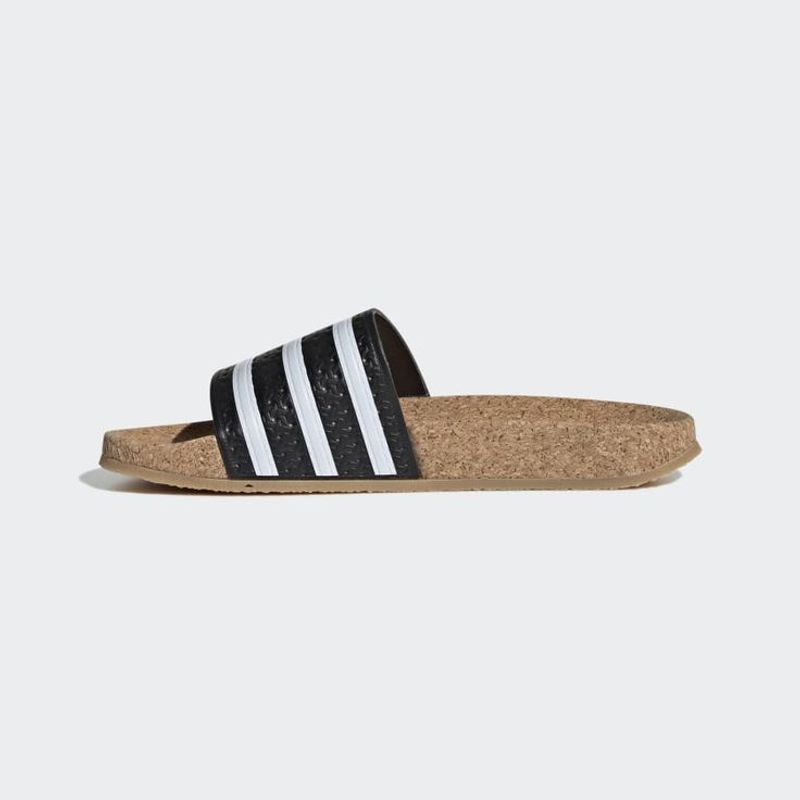 Slides with Oversized Logos or Sporty Straps