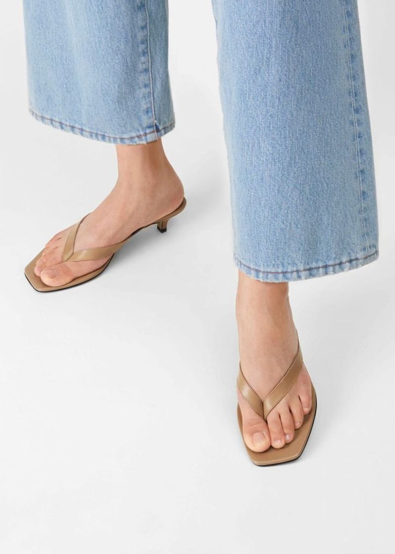 Toteme Square-Toe Kitten Heels