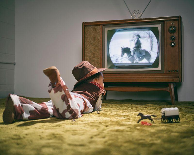 Morning Light and TV Glow