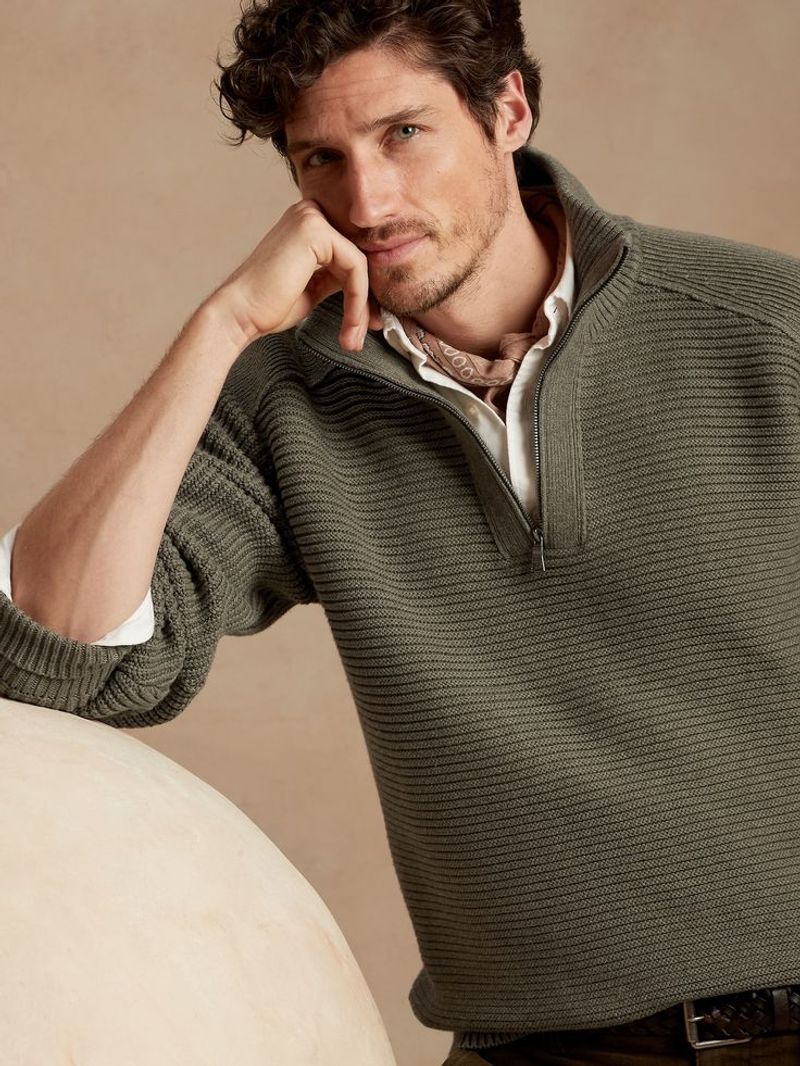 Banana Republic Zipped Sweatshirt