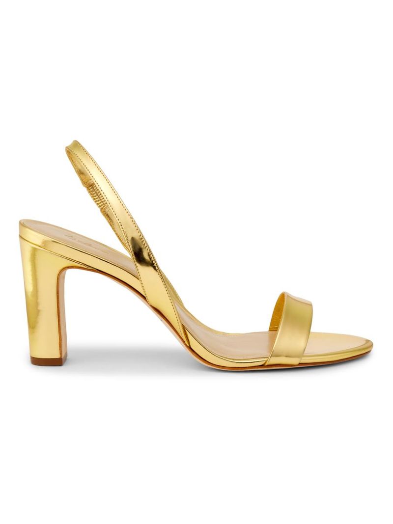 22élevé Slingback 85MM Leather Sandals