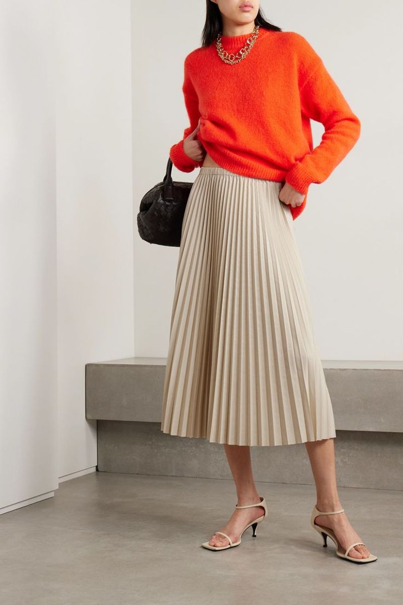 Knee-Length A-Line Skirts