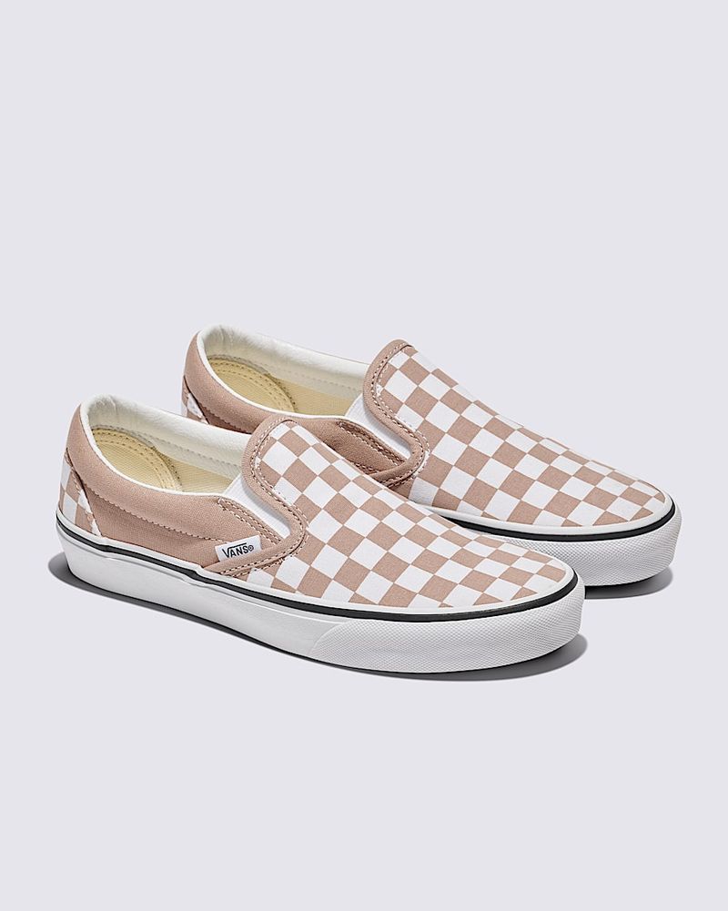Vans Checkerboard Classic Slip-On Shoes