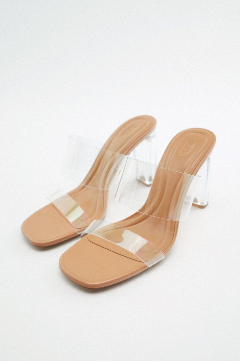 PVC Clear Strap Sandals