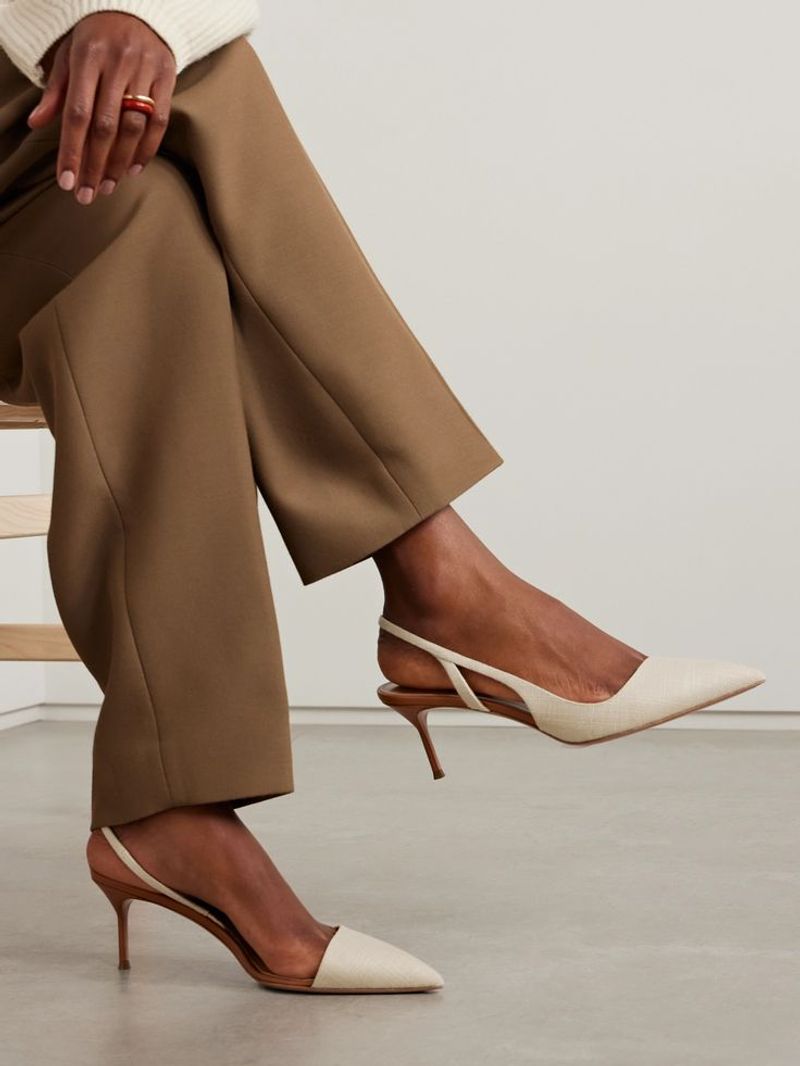 D’Orsay Flats or Heels