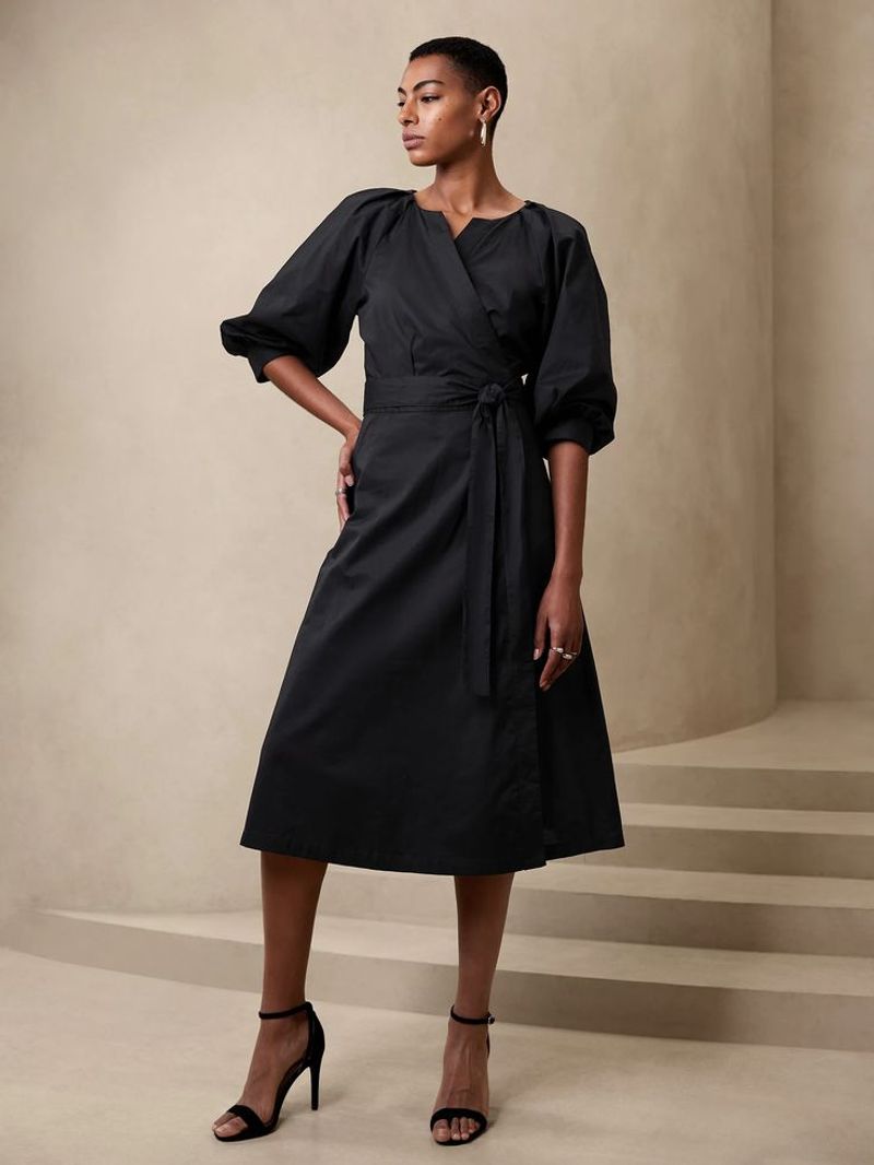 Banana Republic Belted Midi Dress