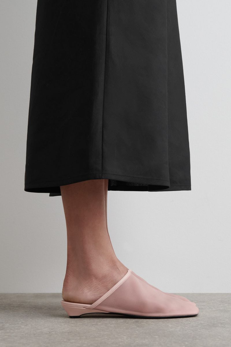 COS Sheer Mesh Mules
