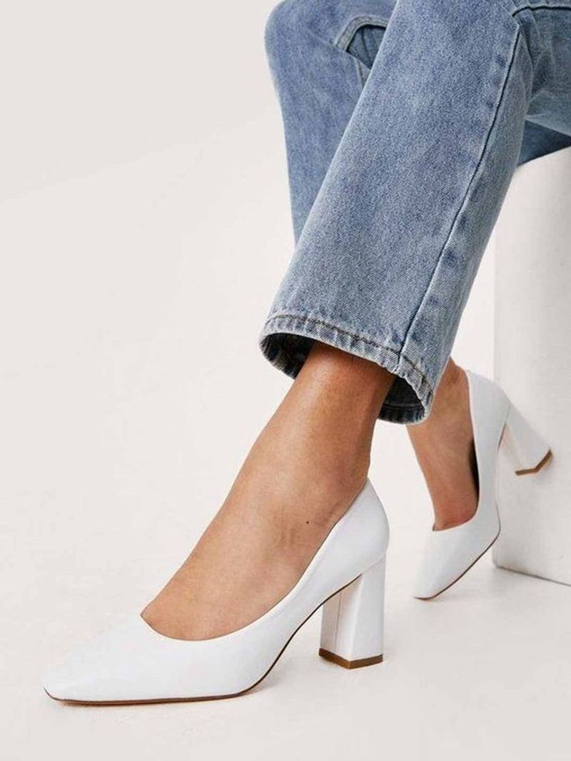 Block-Heel Pumps
