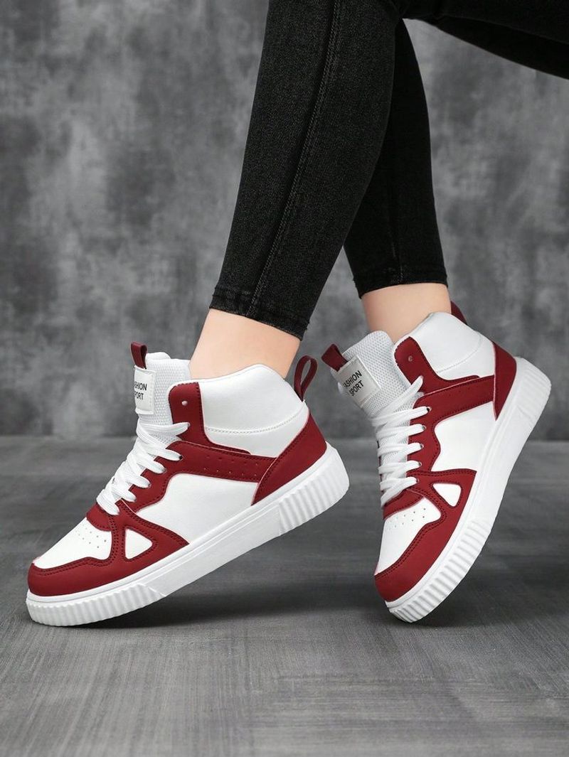High-Top Athletic Sneakers