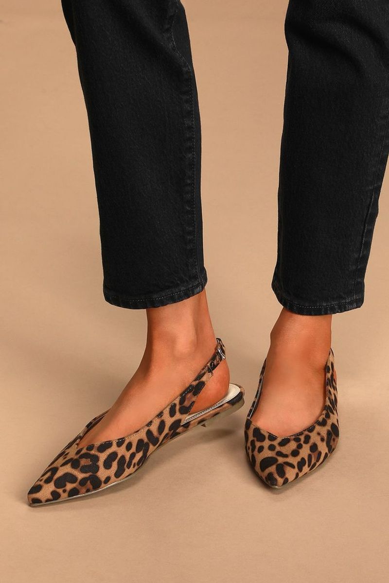 Pointed-Toe Slingbacks