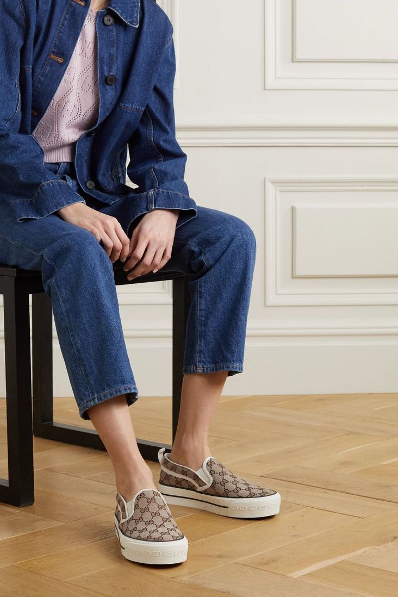 Plain Canvas Slip-Ons