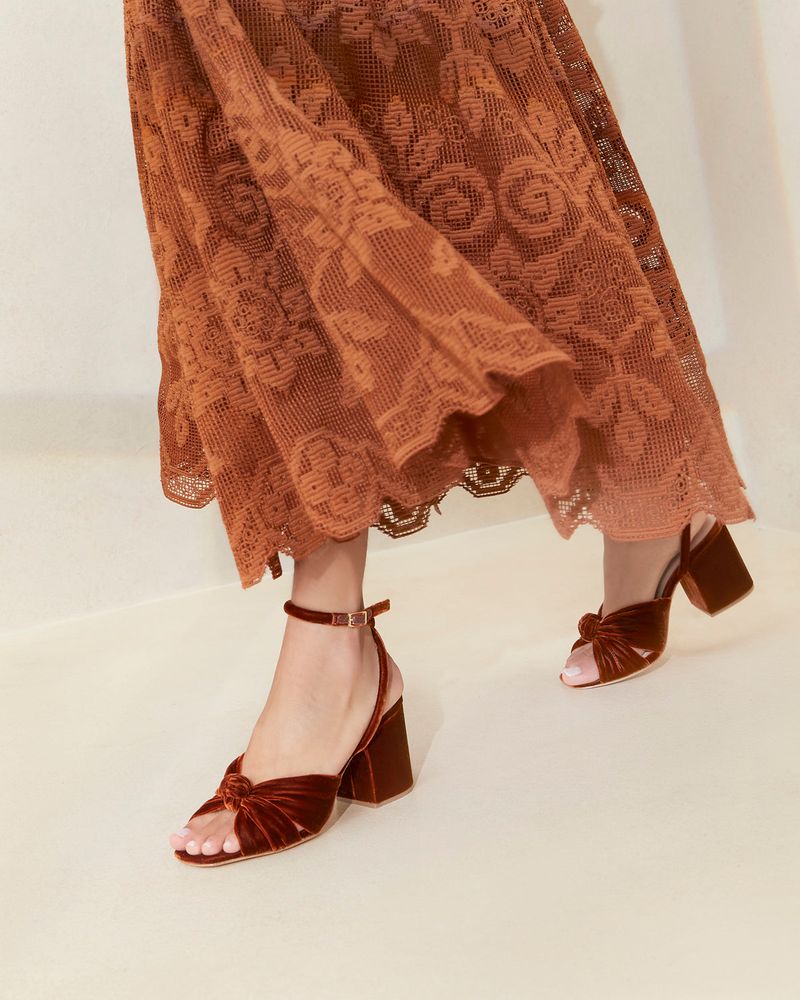 Ankle-Wrap Sandals