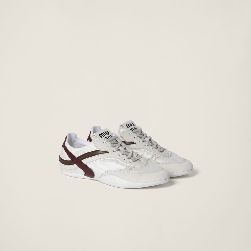 Miu Miu Gymnasium Low Top Sneakers