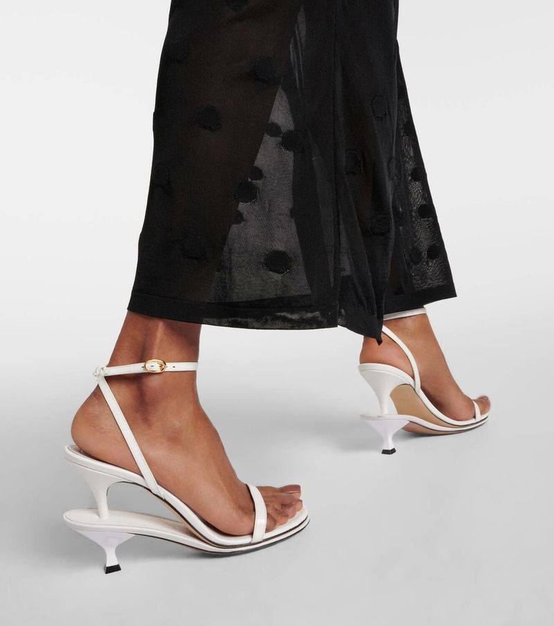 Jacquemus Les Doubles Leather Sandals