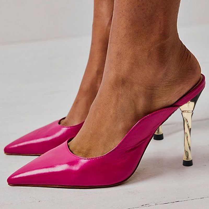 Sculptural Heels (Think Geometric or Curved Shapes)
