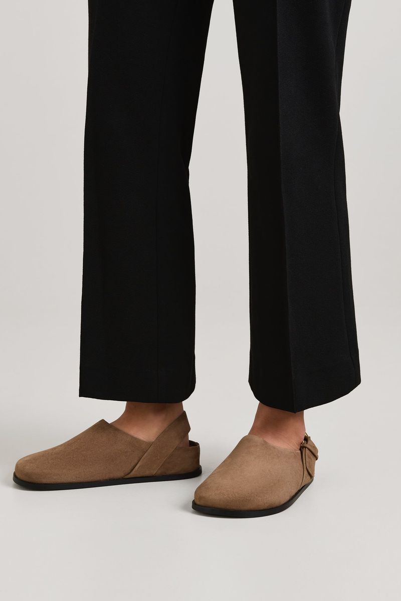 A.EMERY Louis Suede Slingback Clogs