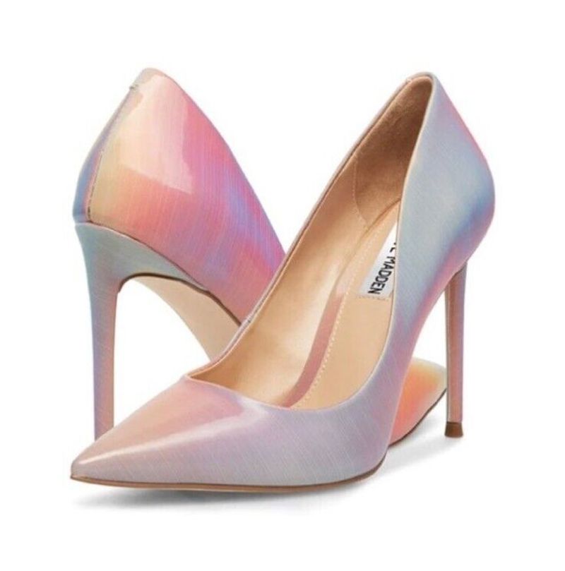 Gemini – Steve Madden Vala Multi-Color Stilettos