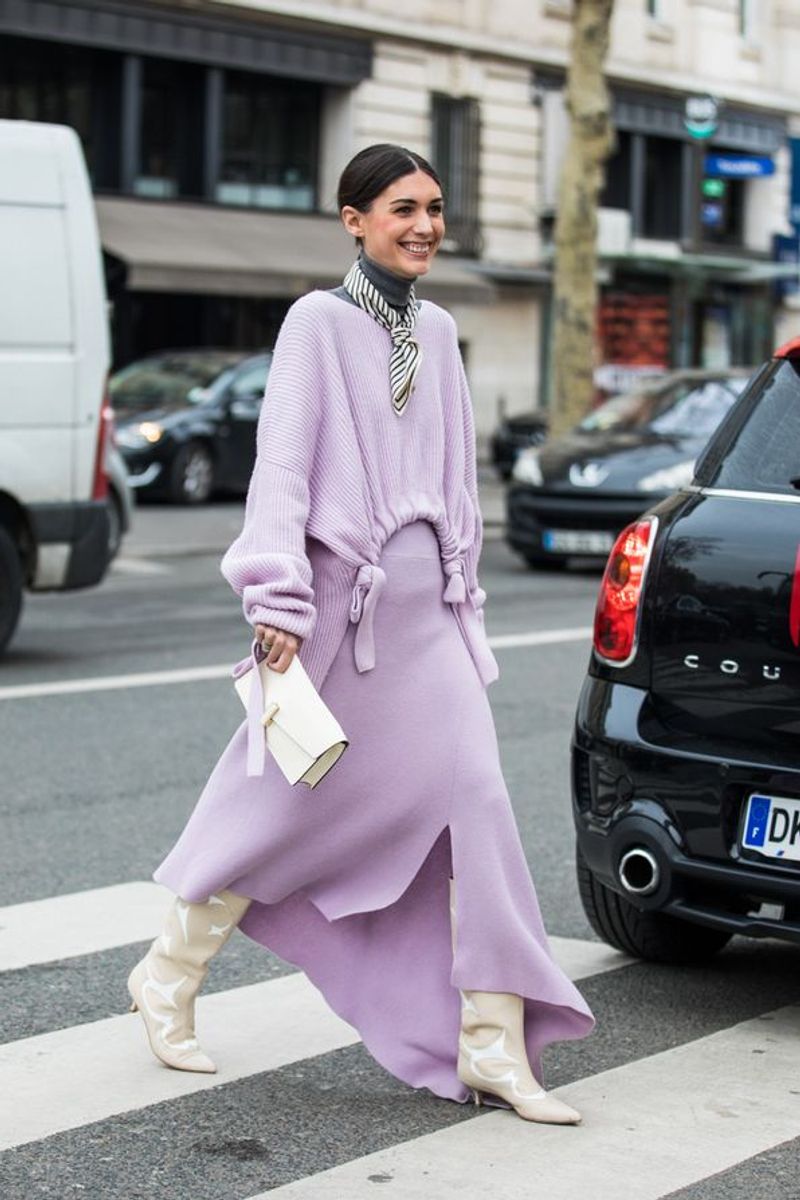 Lilac + Cream
