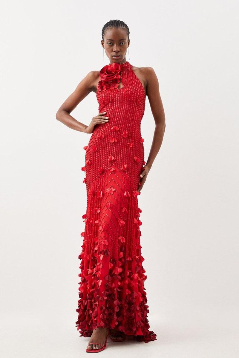 Karen Millen Crystal Embellished Dress
