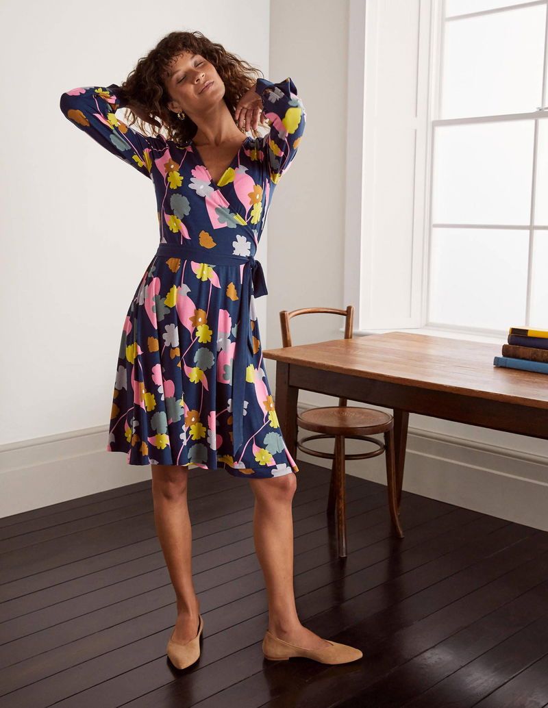 Boden Edie Jersey Midi Dress