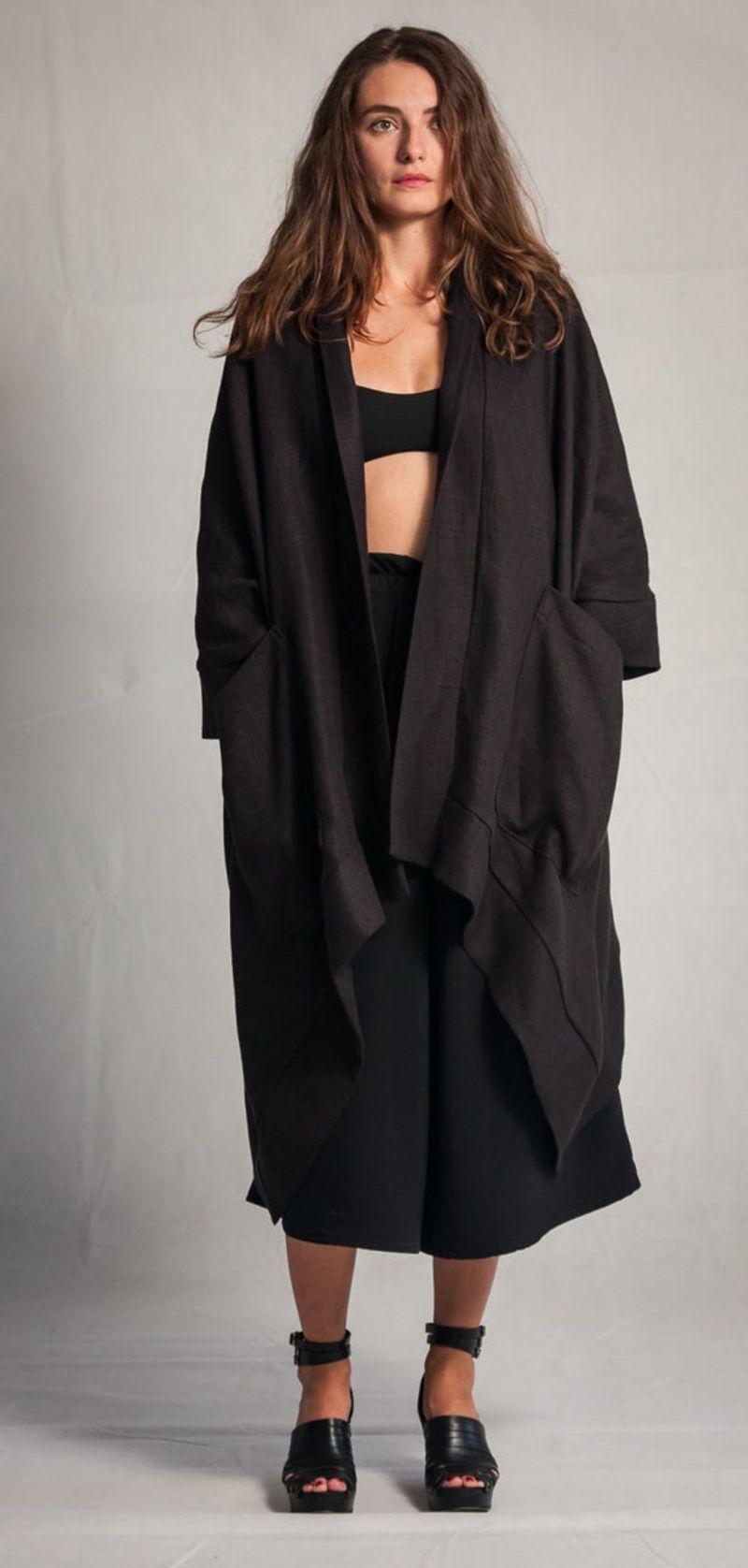 Long, Shapeless Cardigans