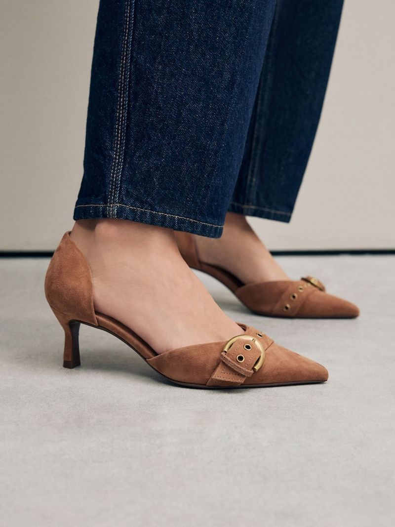 D’Orsay Kitten Heels