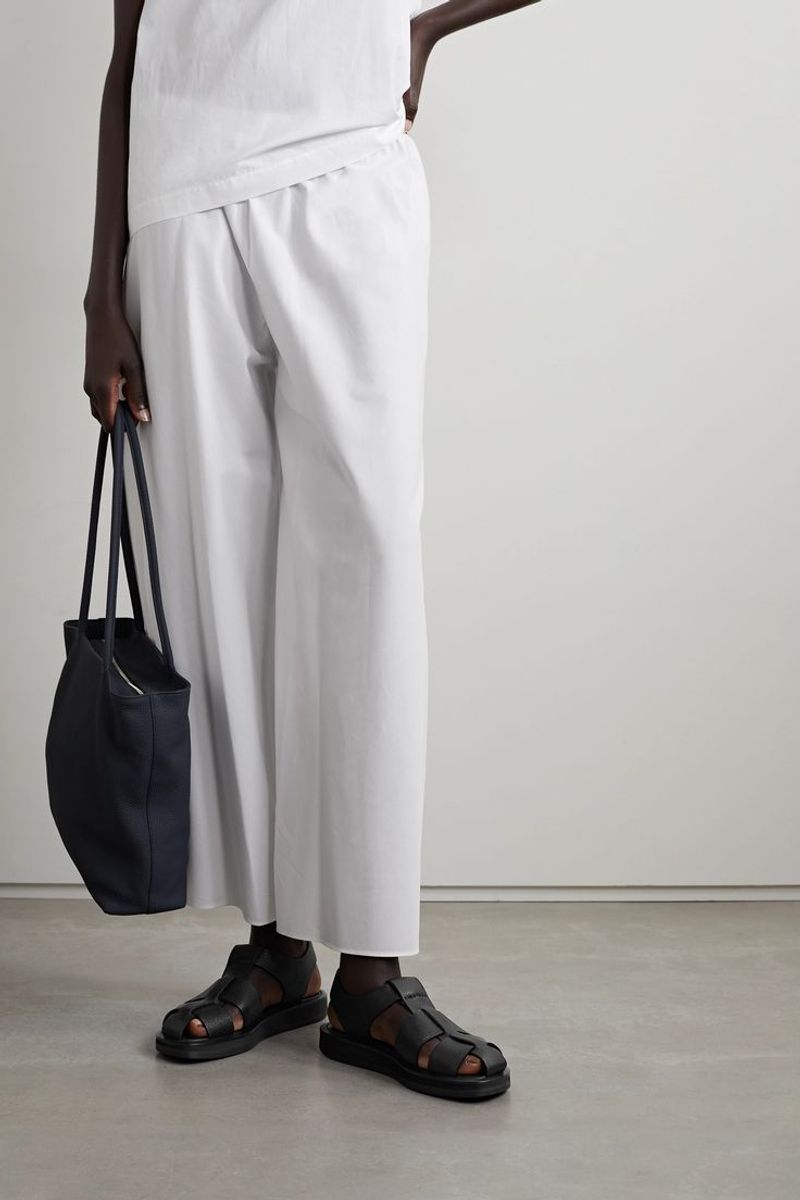 Fisherman Sandals + Canvas Tote