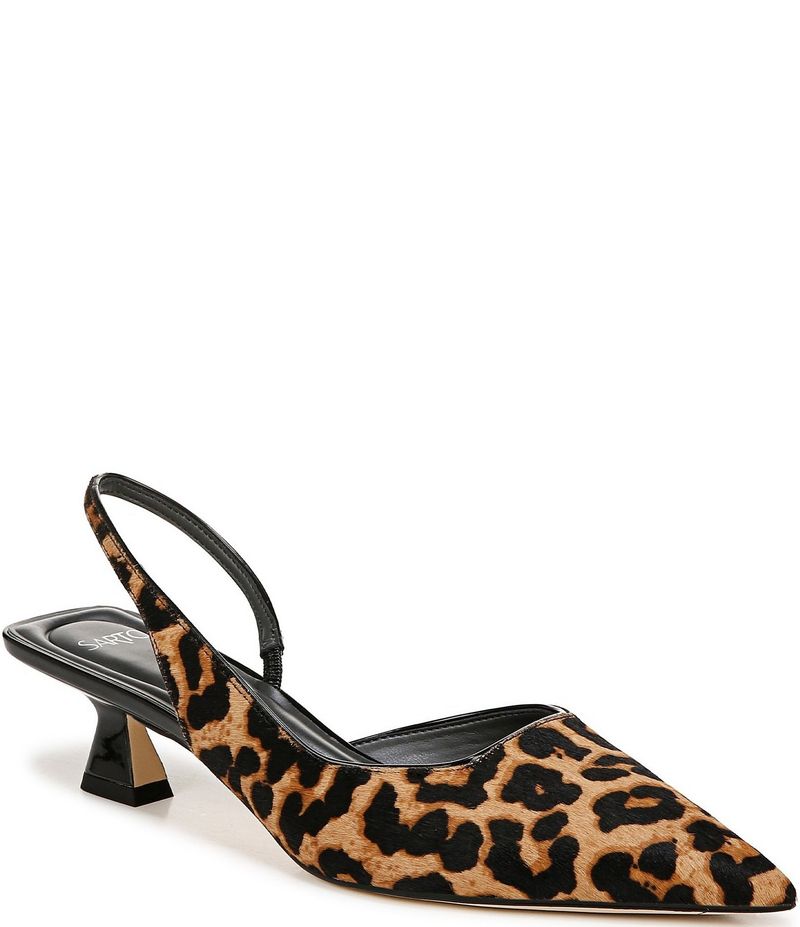 Sarto by Franco Sarto – Devin Calf Hair Slingback Pumps