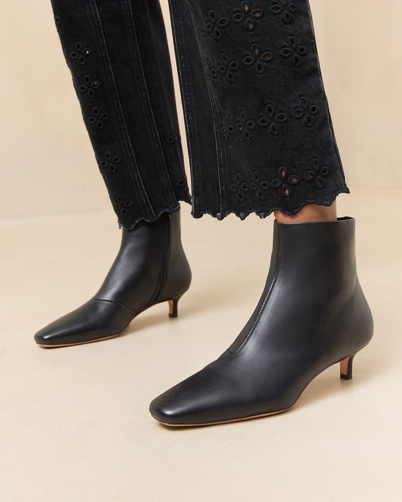 Leather Ankle Boots