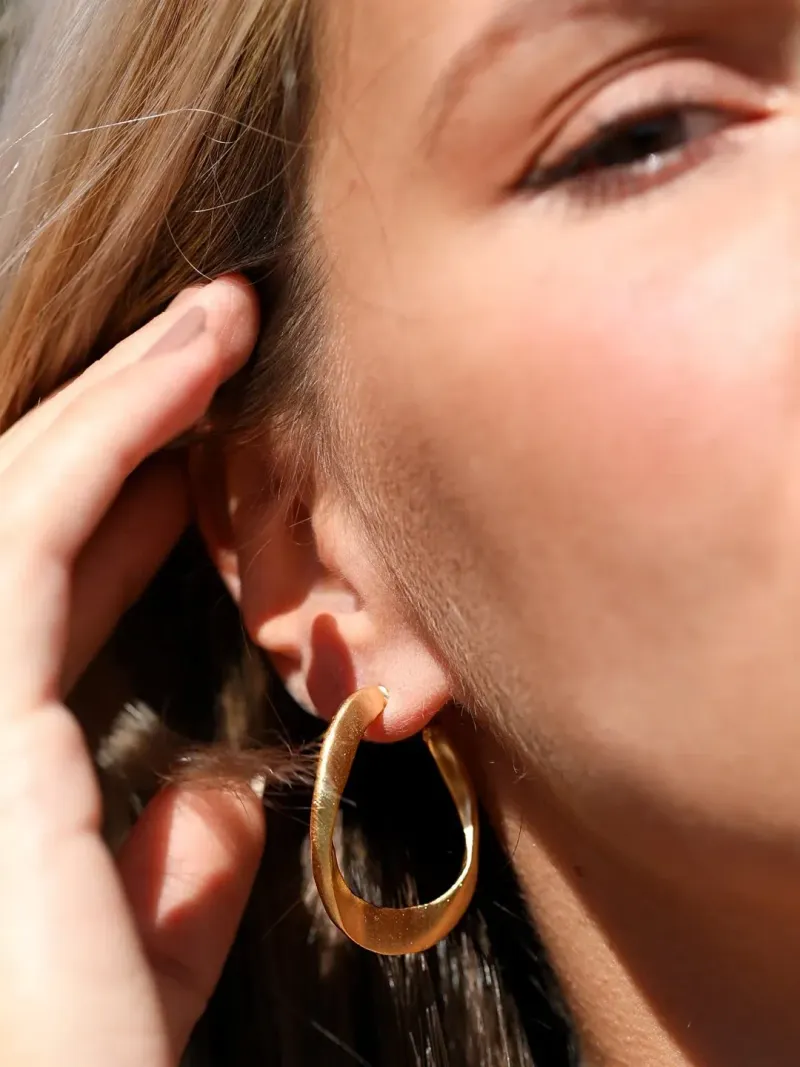 Large Hoop Earrings