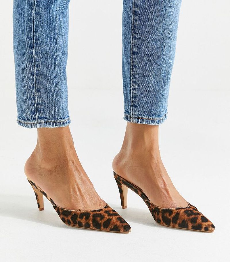 Kitten-Heel Mules