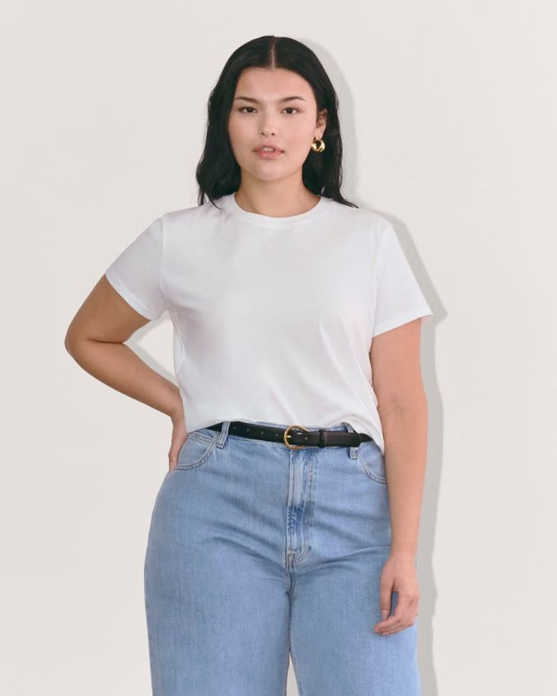 Everlane Organic Cotton Box-Cut Tee