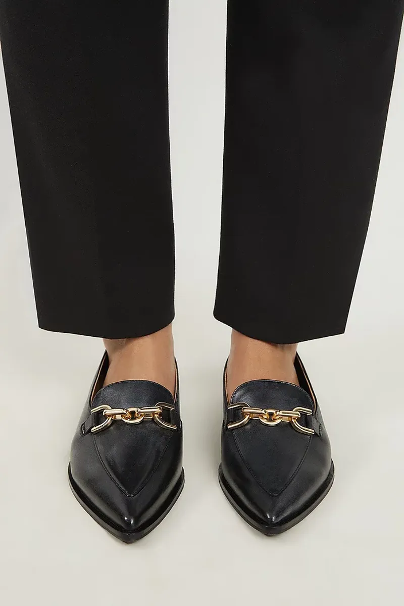 Sleek Leather Loafers