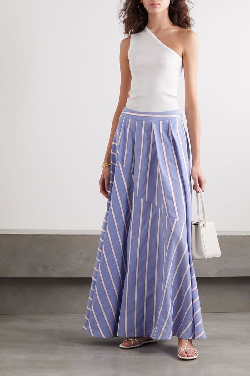 Long, Voluminous Maxi Skirts